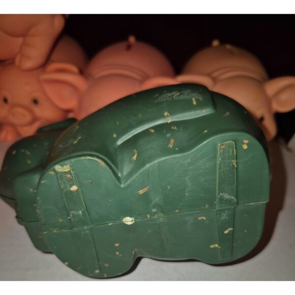 Count Save Piggy Banks Lot of 8 Pig Coins - Picture 8 of 9